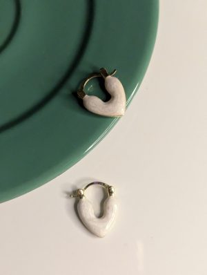 Enamel hearts