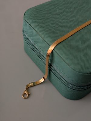 Golden Herringbone bracelet