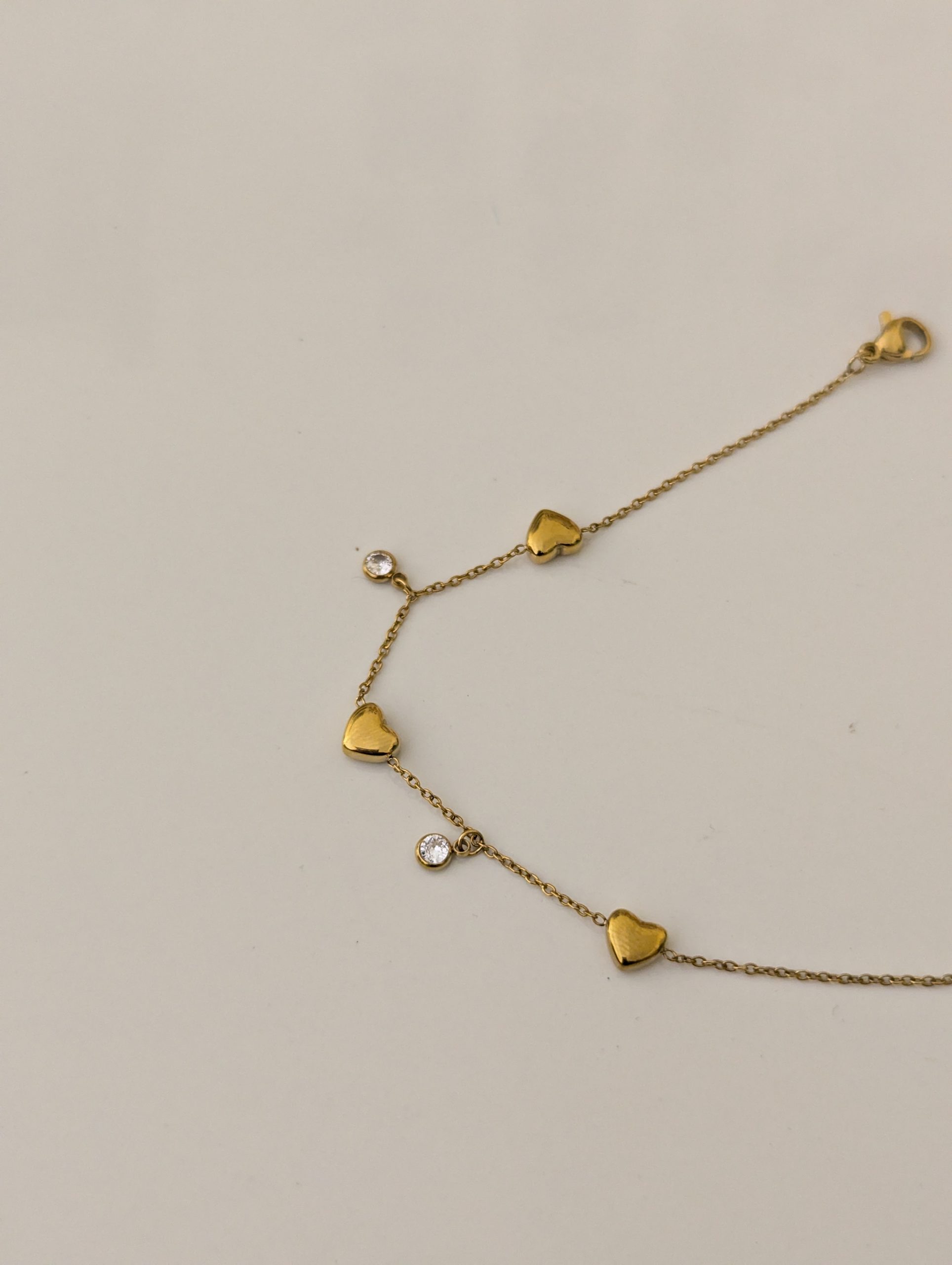 Heart Charm bracelet