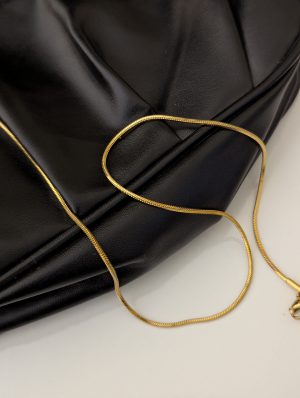 Sleek Gold Snake Chain