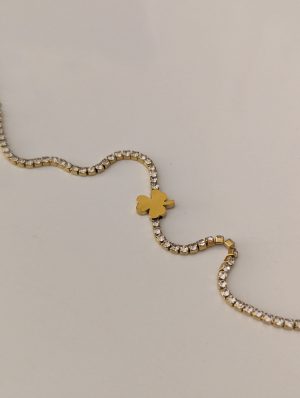 Clover Tennis Bracelet